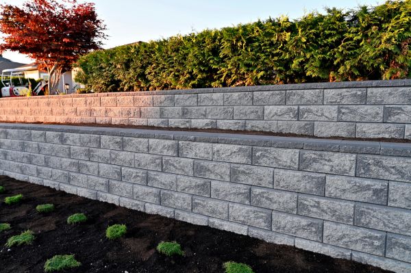 Concrete Retaining Wall Installation in Zionsville
