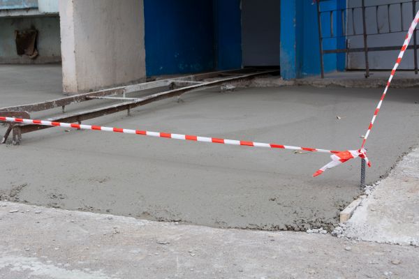 Garage Concrete Replacement in Zionsville