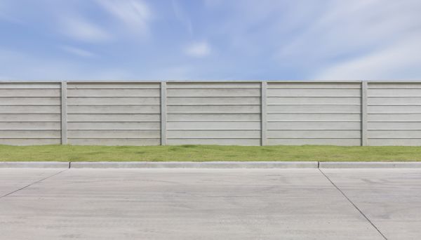 Concrete Fence Installation in Zionsville