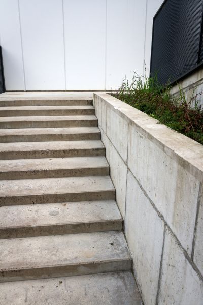 Cement Stair Installation in Zionsville