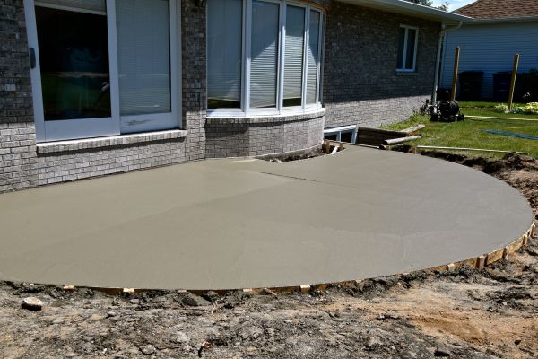 Deck Concrete Construction in Zionsville