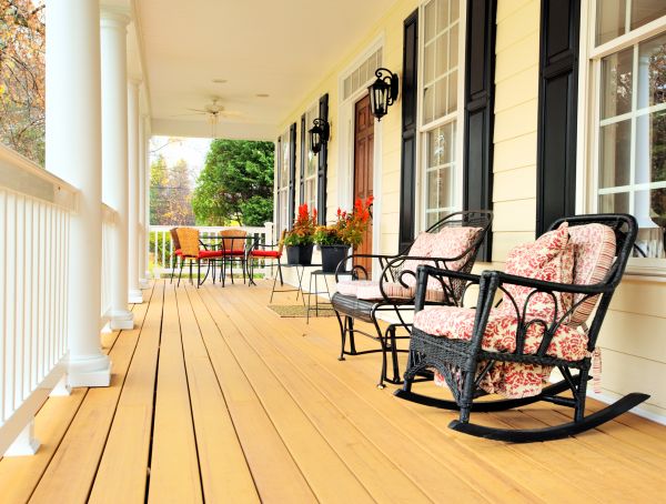 Front Porch Renovation in Zionsville