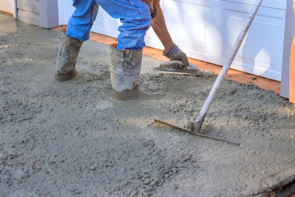 Driveway Slab Construction in Zionsville