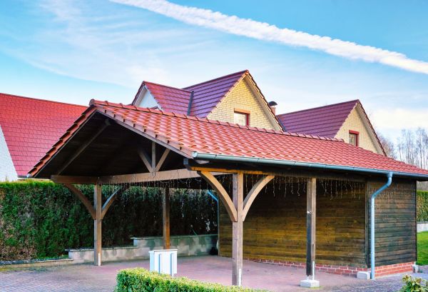 Carport Base Construction in Zionsville