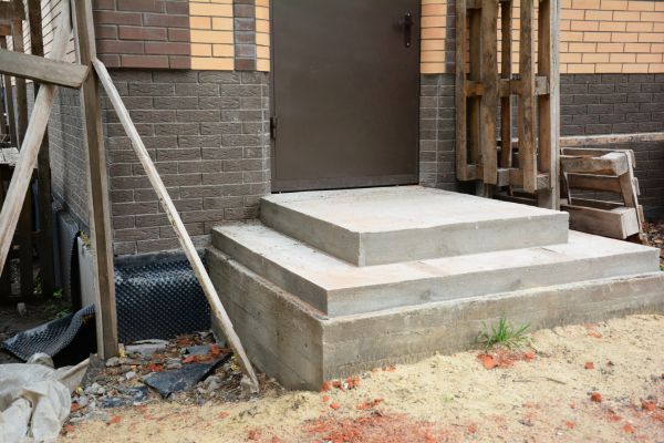 Cement Steps Construction in Zionsville
